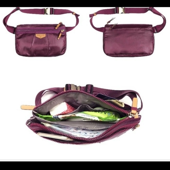 *NWT* TwelveLittle Fanny Pack/Mini Diaper Bag~Wine - Picture 10 of 10